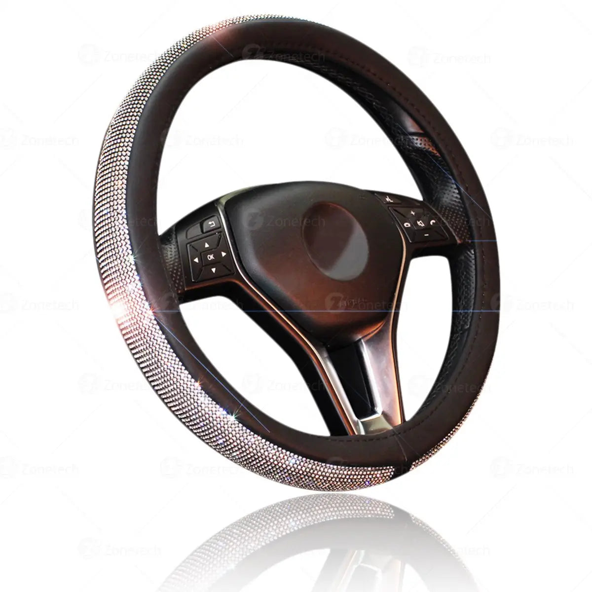 Swarovski Crystal Steering Wheel Cover - GLR SHOPPING