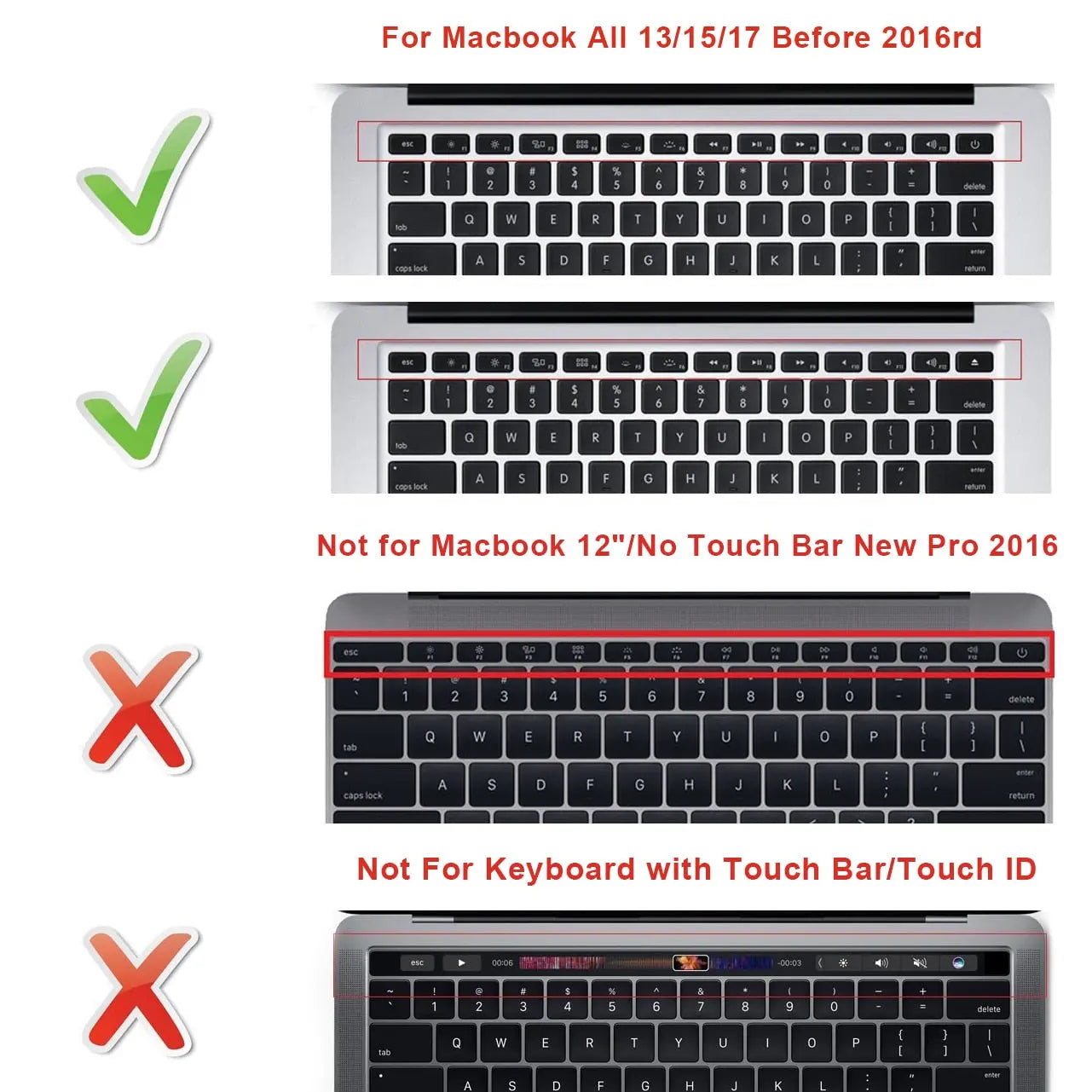 HRH Logic Pro X Shortcuts Silicone Keyboard Cover Skin For Macbook - GLR SHOPPING