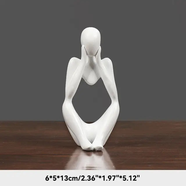 The Thinker Abstract Figurine - GLR SHOPPING