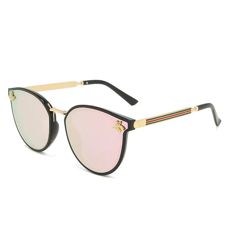 2023 new sunglasses bee red green Fashion UV sunglasses vintage glasses retro sunglasses sunglasses round sunglasses - GLR SHOPPING