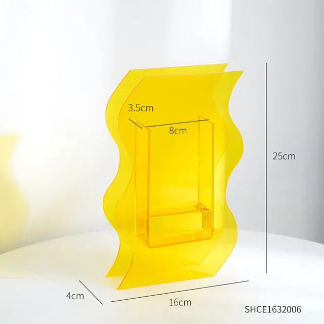 Minimalist Acrylic Vase - GLR SHOPPING
