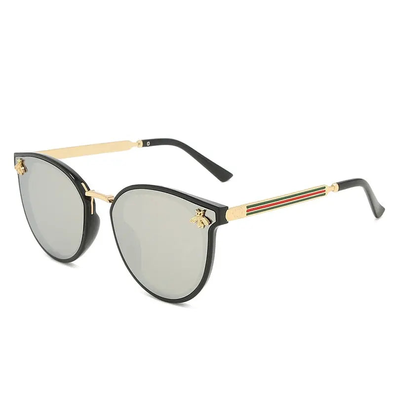 2023 new sunglasses bee red green Fashion UV sunglasses vintage glasses retro sunglasses sunglasses round sunglasses - GLR SHOPPING
