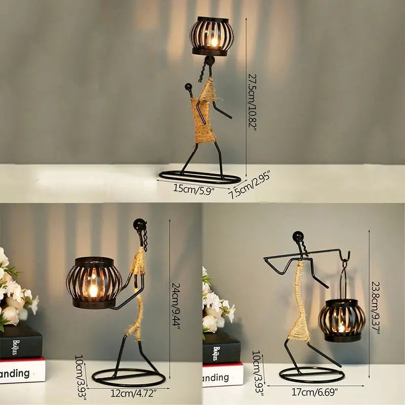 Lantern Shape Candlestick - GLR SHOPPING