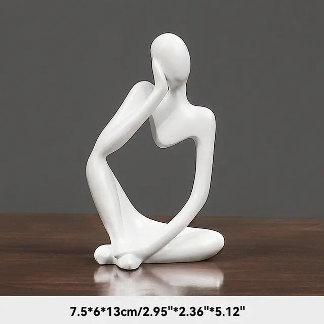 The Thinker Abstract Figurine - GLR SHOPPING