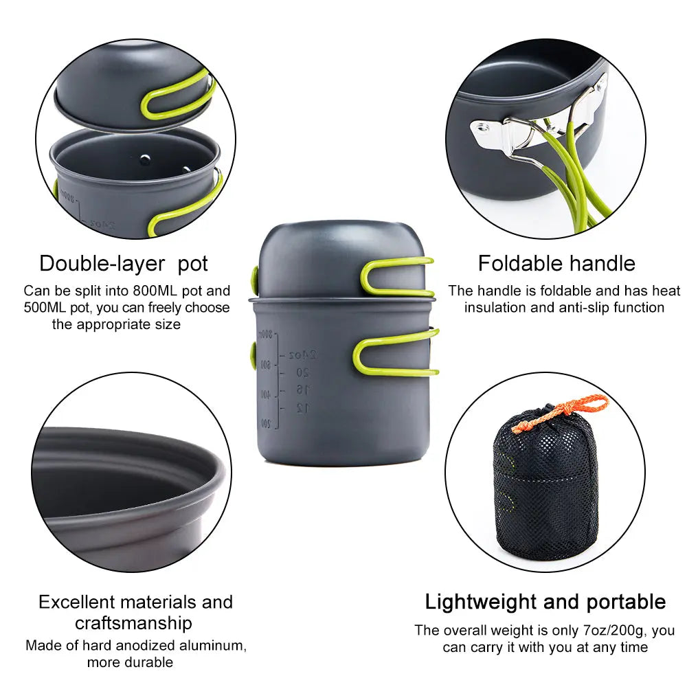 Outdoor Camping Tableware Kit - GLR SHOPPING