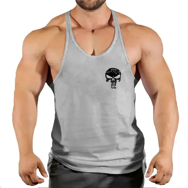 Bodybuilding Suspenders Shirt for Men - GLR SHOPPING