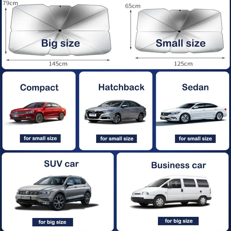 Car Windshield Umbrella - GLR SHOPPING