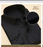 Brother Wang Brand Men's Business Dress Long-sleeved Shirt