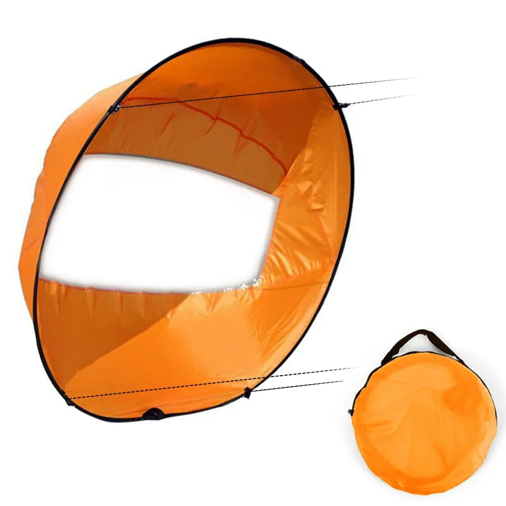 Clear window wind Sail Kayak rowing paddles Surfboard - GLR SHOPPING