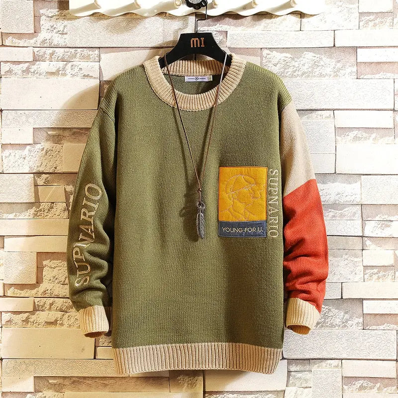 Men's Long Sleeves Sweater - GLR SHOPPING
