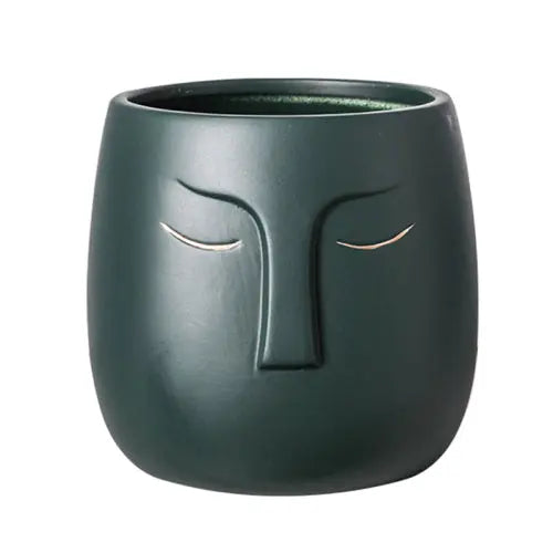 Ceramic Face Living Room Vase - GLR SHOPPING