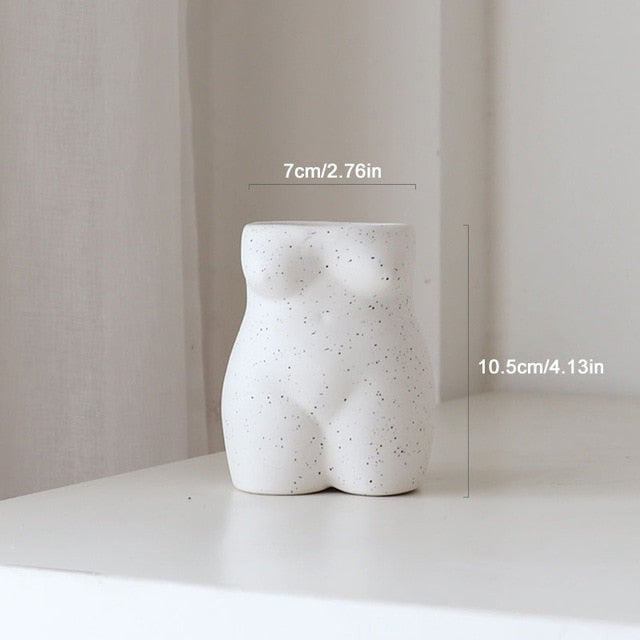 Human Body Ceramics Vases