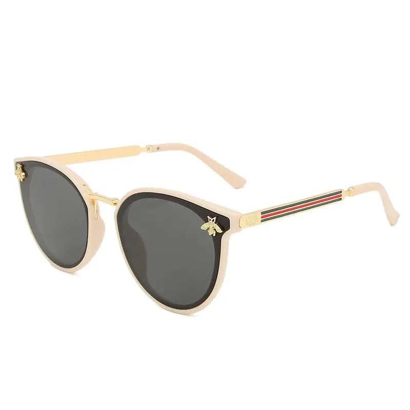 2023 new sunglasses bee red green Fashion UV sunglasses vintage glasses retro sunglasses sunglasses round sunglasses - GLR SHOPPING
