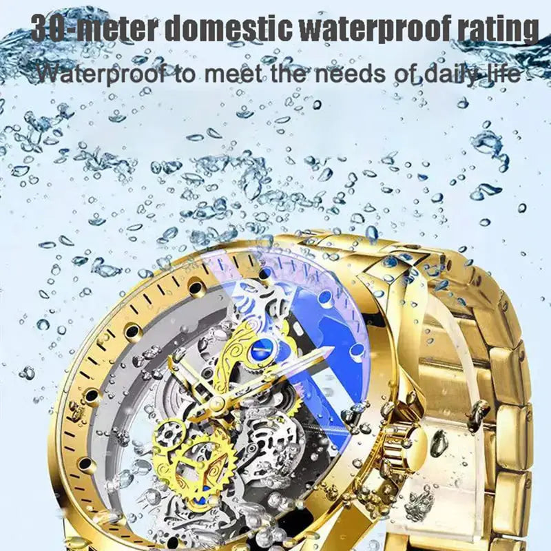 Skeleton Vintage Men's Watch - GLR SHOPPING