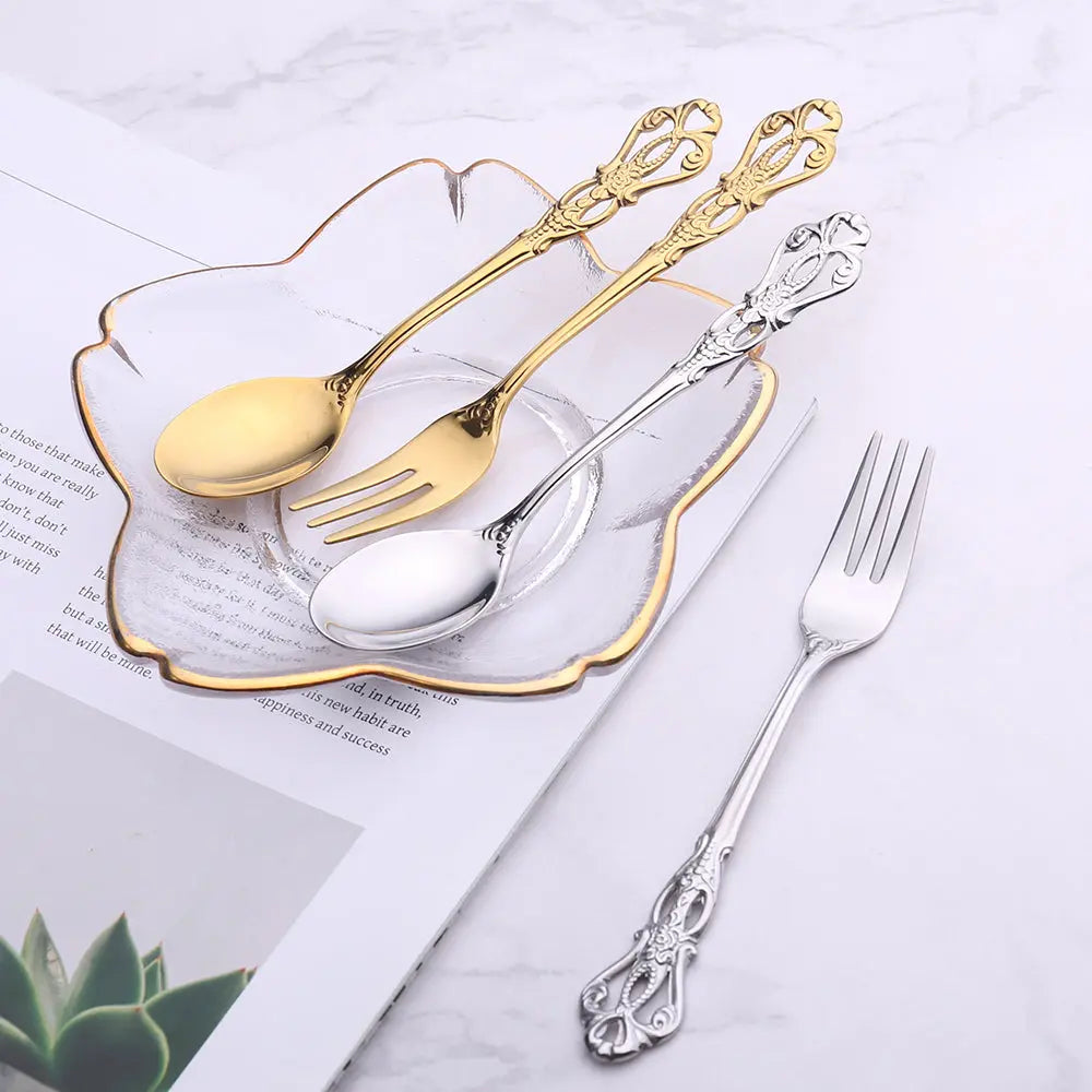 Royal Spoon Fork Set - GLR SHOPPING