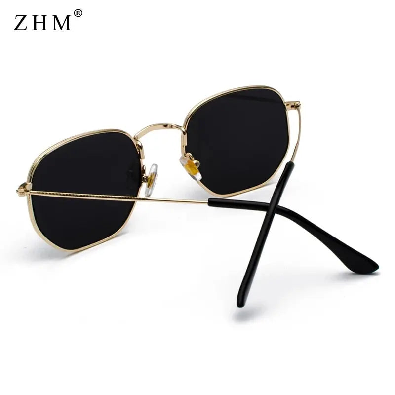 Men's Square Metal Frame Sunglasses - GLR SHOPPING