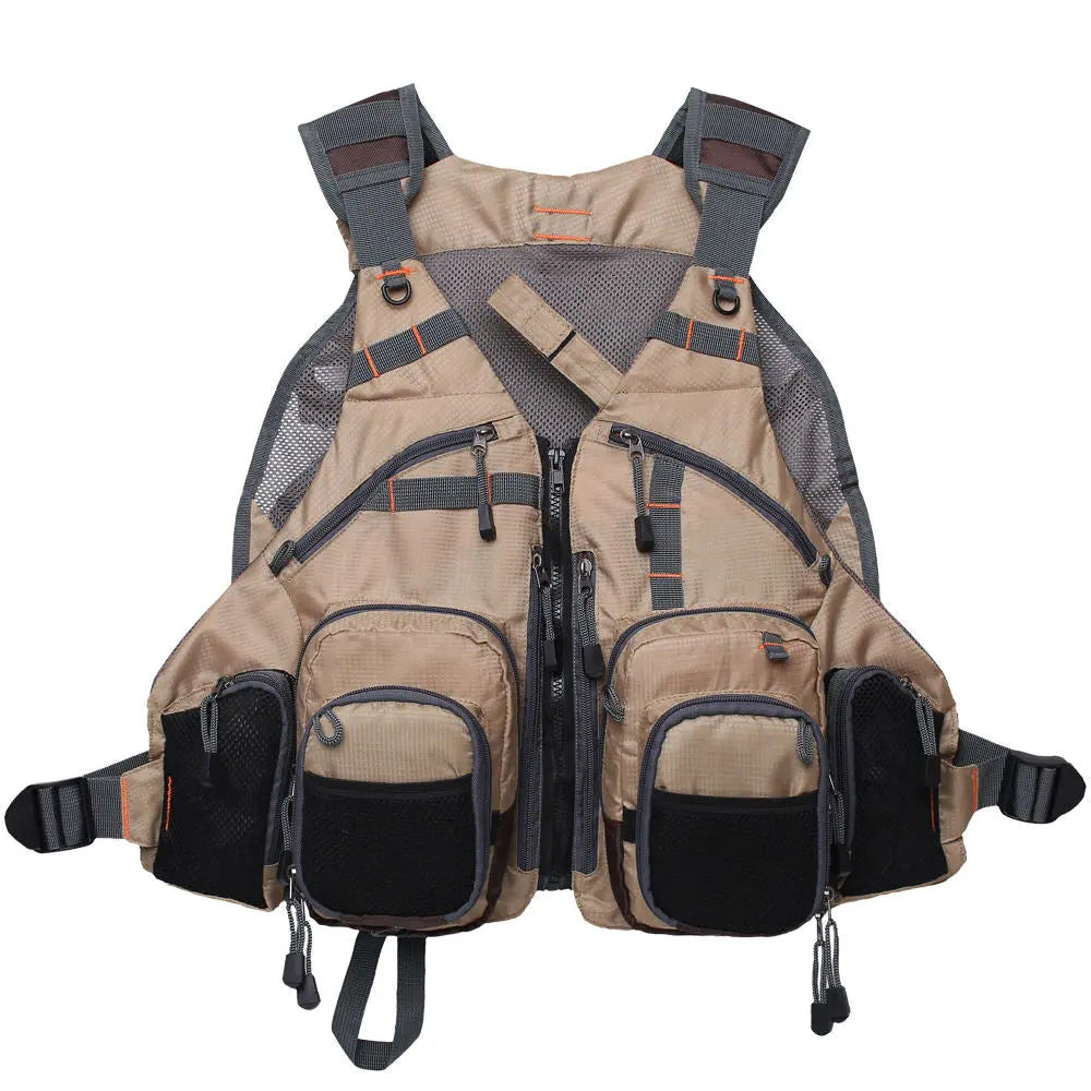 Fishing Vest Pack for Trout Fishing Gear and Equipment Multifunction Breathable Backpack - GLR SHOPPING