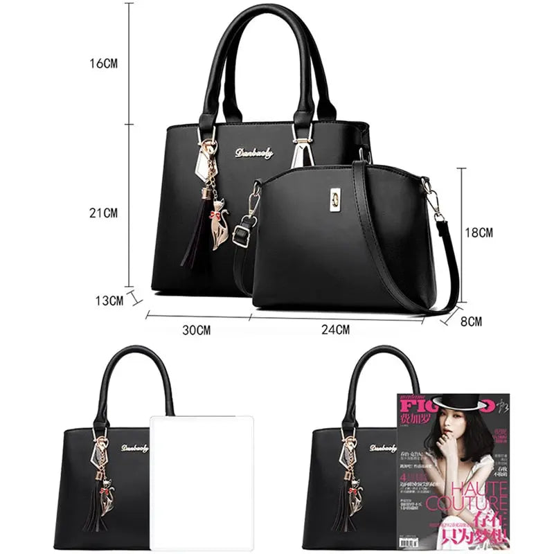 Crossbody Tote Handbags Chain Composite Bag Women Female Messenger Flap Shoulder Pocket Single Versatile Designer bolsos - GLR SHOPPING