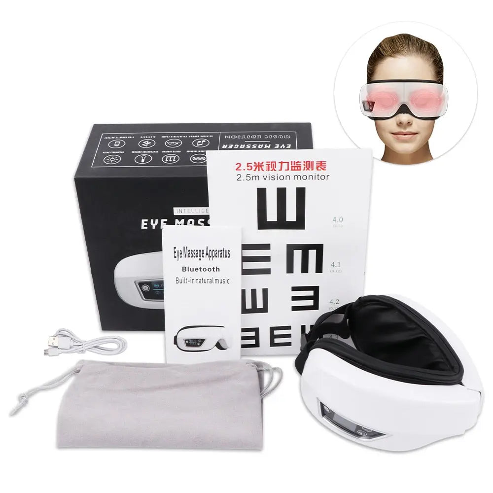 Electric Vibration Bluetooth Eye Massager - GLR SHOPPING