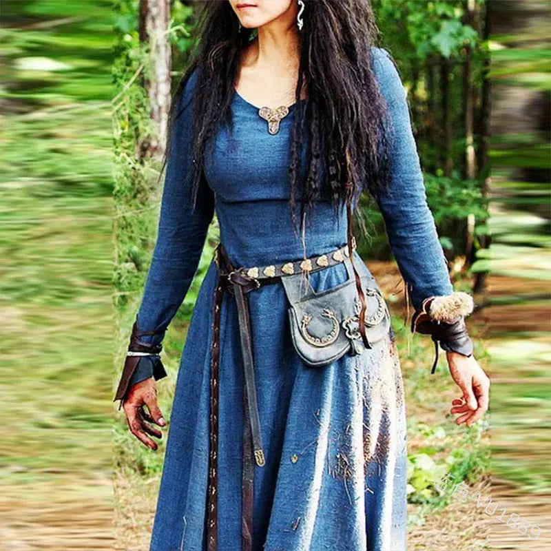Medieval Long Sleeve Dress - GLR SHOPPING