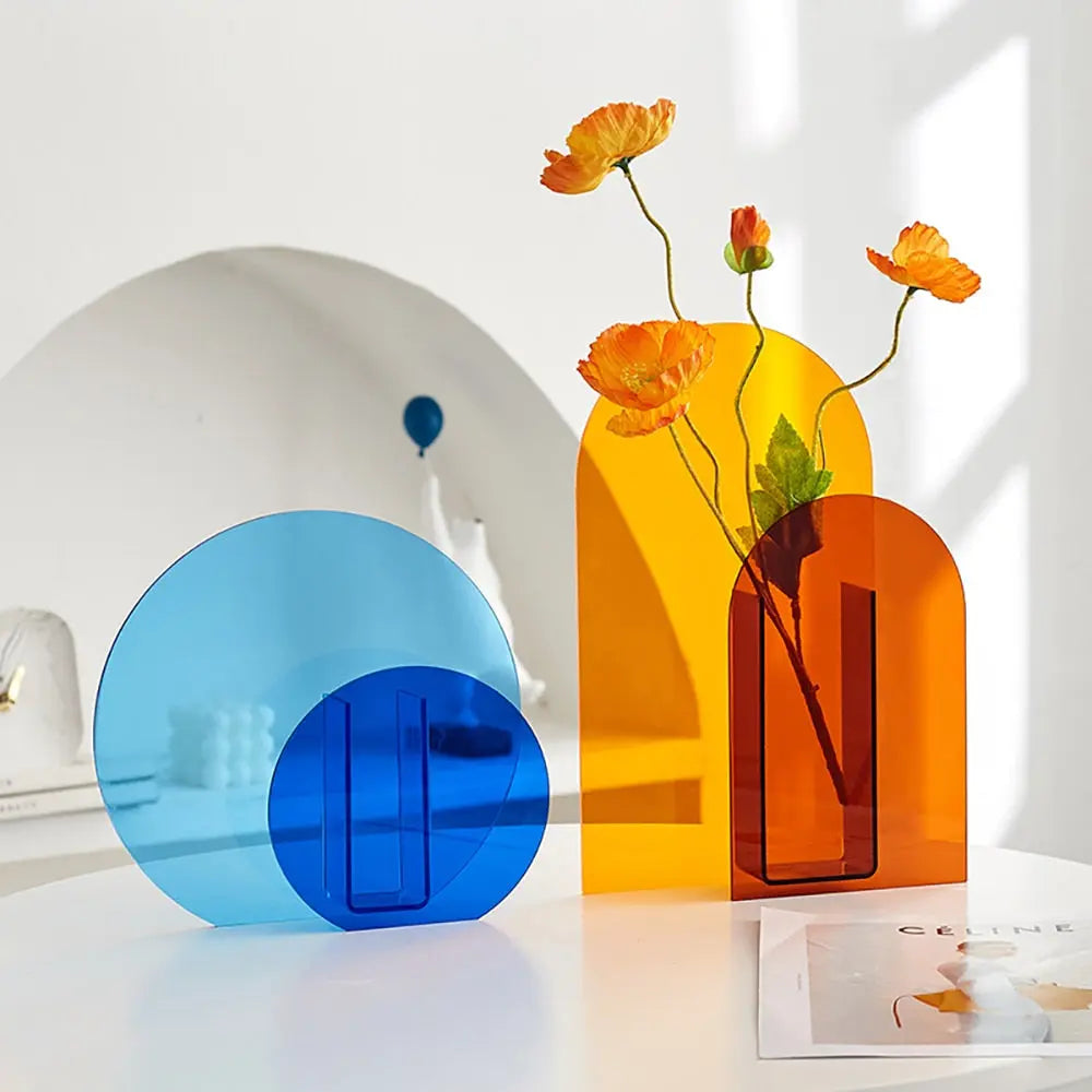 Minimalist Acrylic Vase - GLR SHOPPING