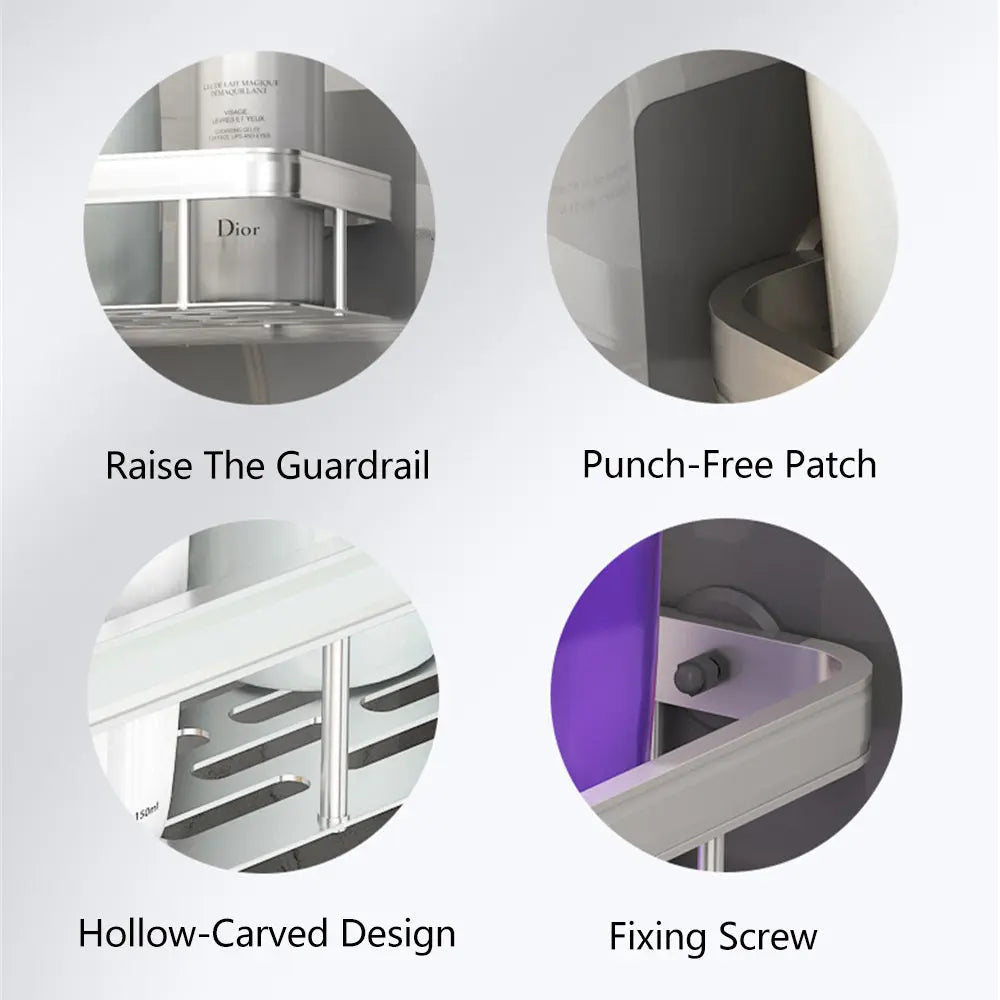 No-drill Storage Rack - GLR SHOPPING