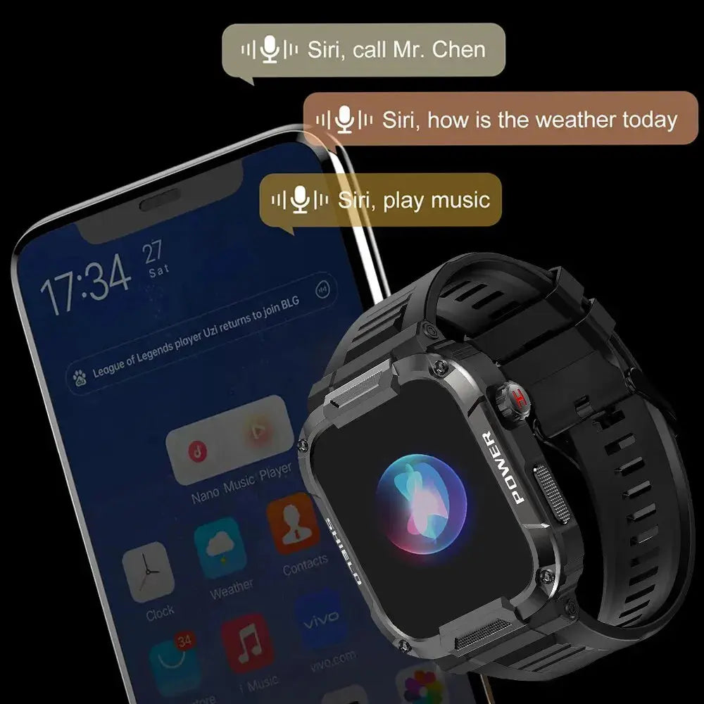 Outdoor Military Smart Watch Men GLR SHOPPING