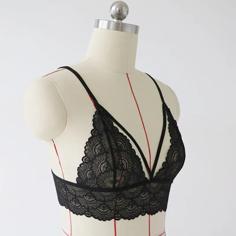Black Lace Bra - GLR SHOPPING