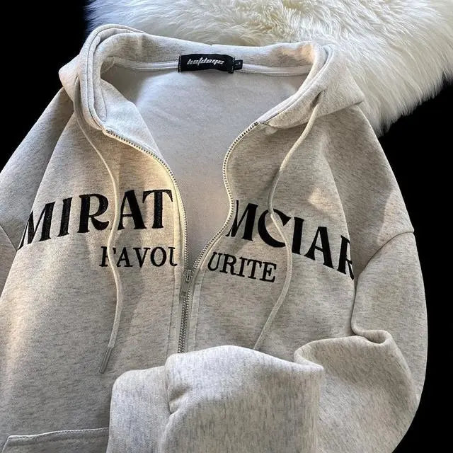 New Letter Printed Hoodies Korean Version - GLR SHOPPING