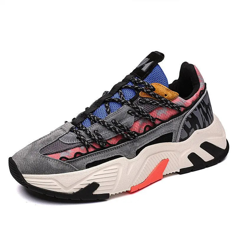 Trend Men Sneakers 2021 Roman Breathable Sports Running Shoes Men Chunky Sneakers Street Style Comfortable Male Casual Shoes - GLR SHOPPING