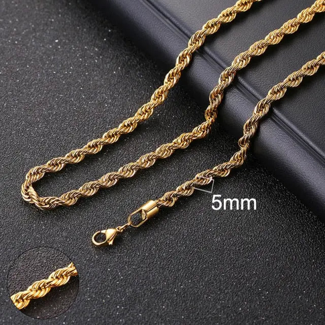 Cuban Chain Necklace for Men and Women - GLR SHOPPING