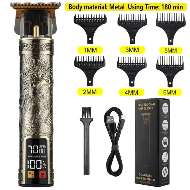 Electric Hair Cutting Machine Vintage T9 Clipper - GLR SHOPPING