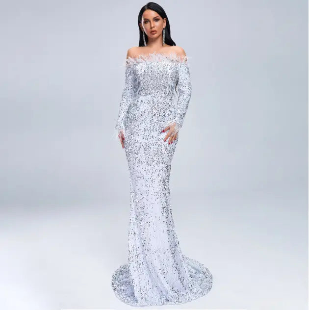 Elegant Evening Dress - GLR SHOPPING