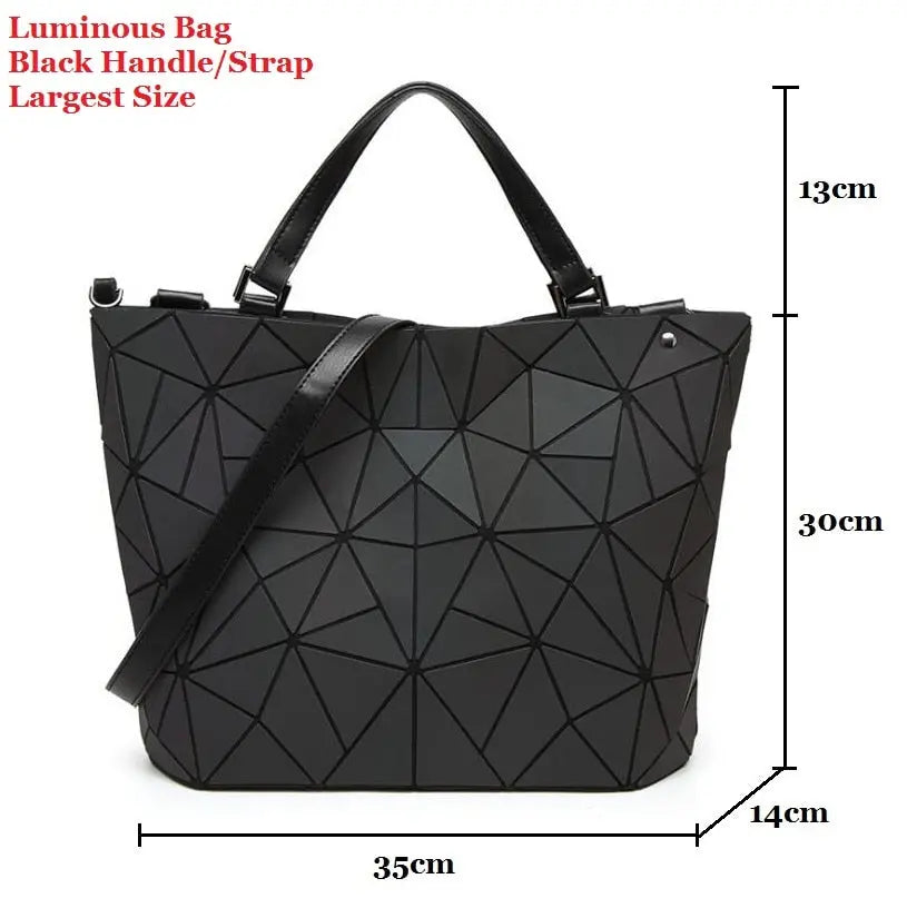 Women 's Hot Luminous Geometric Laser Bag - GLR SHOPPING