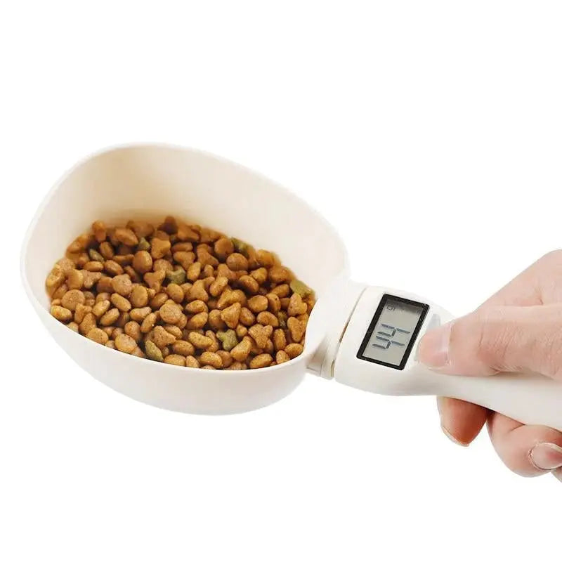 Electronic Pet Food Scale Cup Measuring Scoop Pet Essentials-11