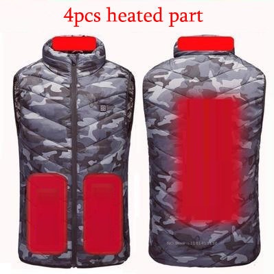 Camouflage Heating Vest