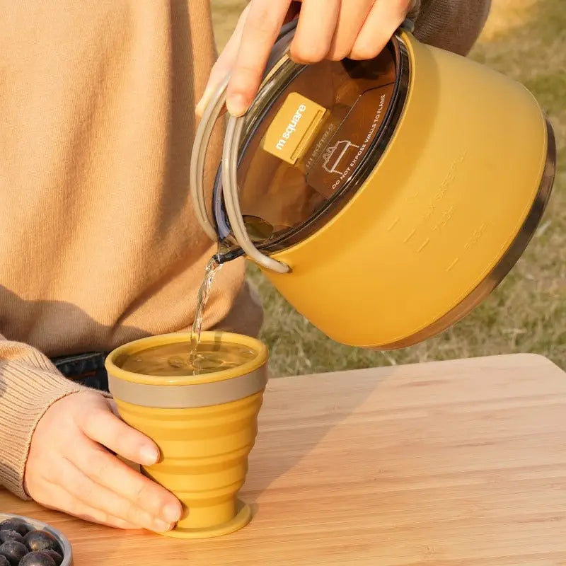 Portable Silicone Kettle For Camping - GLR SHOPPING