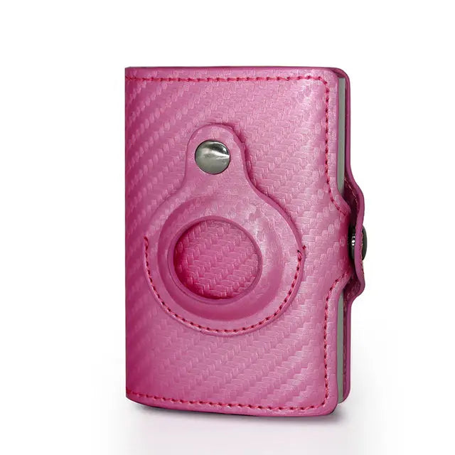 a pink case with a camera on it