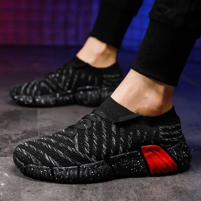 SENTA New Arrival Breathable Running Shoes for Men Cushioning Brand Mens Black Sneakers Adult Jogging Sport Shoes Zapatillas - GLR SHOPPING