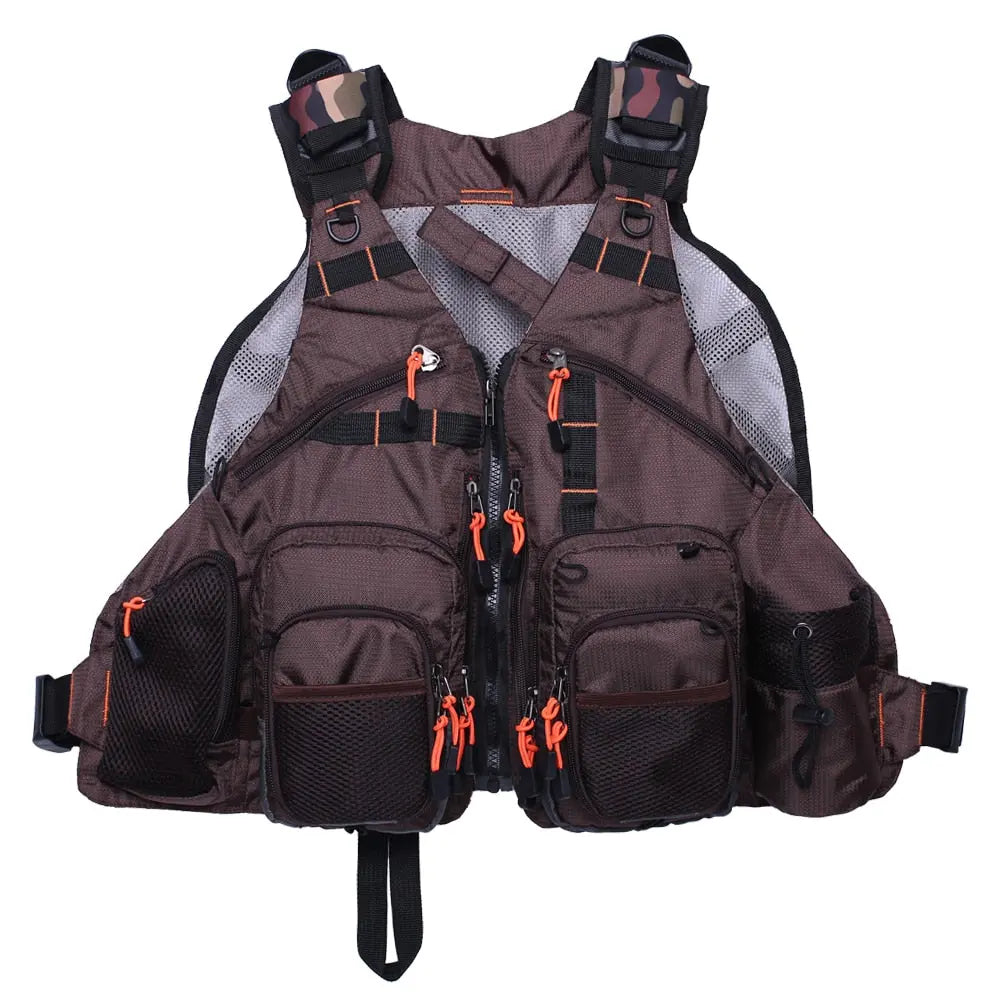 Fishing Vest Pack for Trout Fishing Gear and Equipment Multifunction Breathable Backpack - GLR SHOPPING