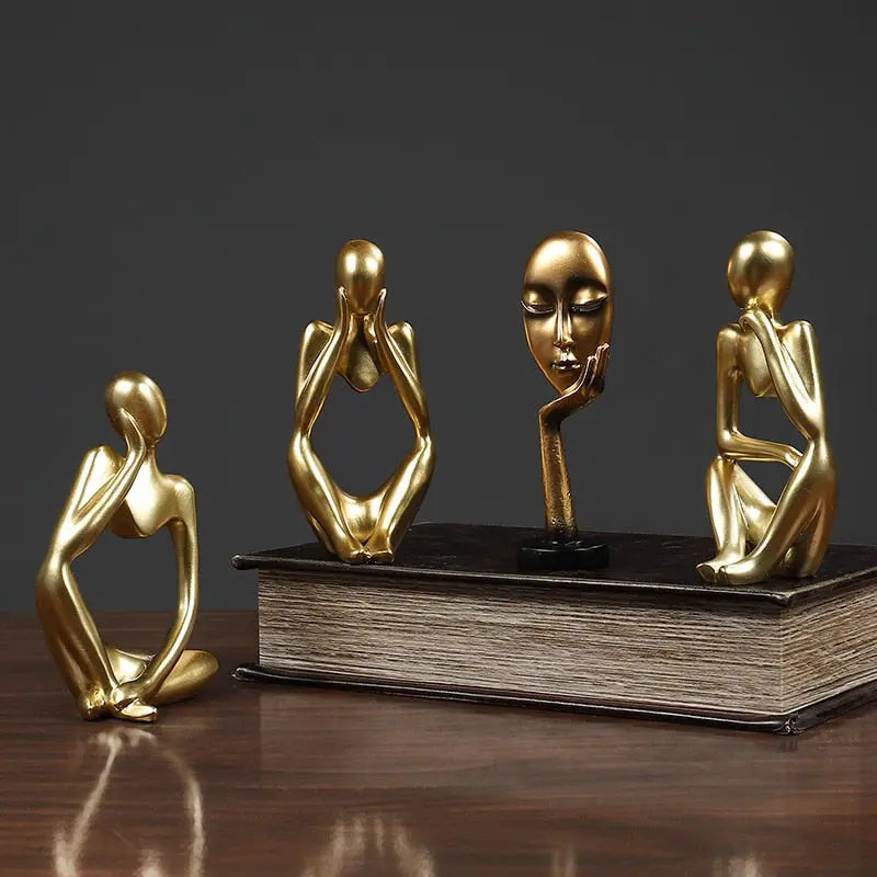 The Thinker Abstract Figurine - GLR SHOPPING
