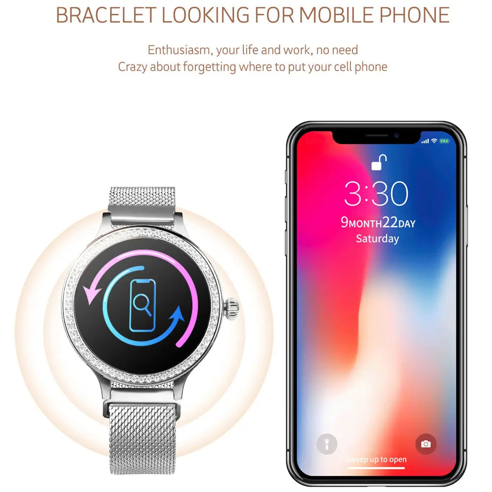 smart watch bracelet for women - GLR SHOPPING