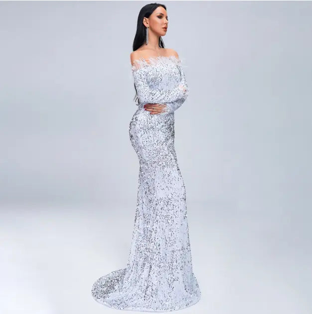 Elegant Evening Dress - GLR SHOPPING