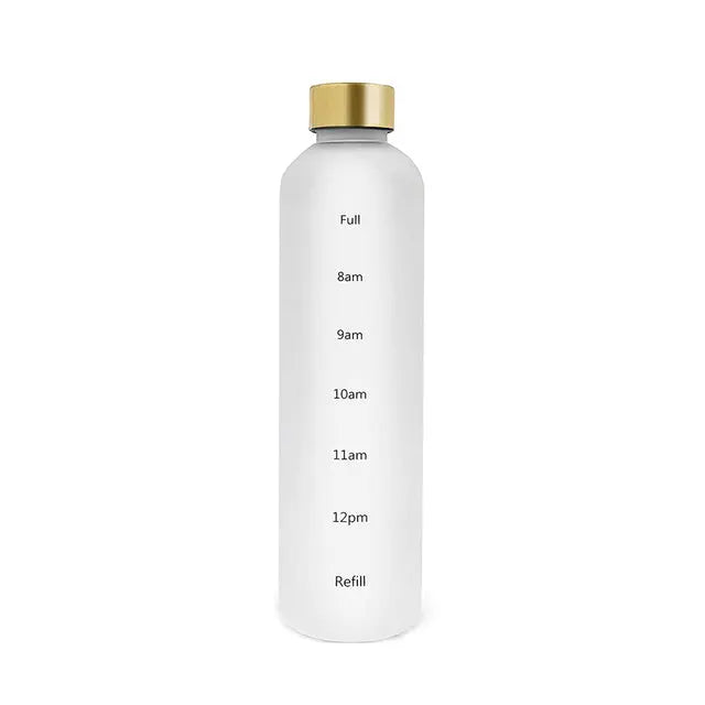 Water Bottle With Time Marker - GLR SHOPPING