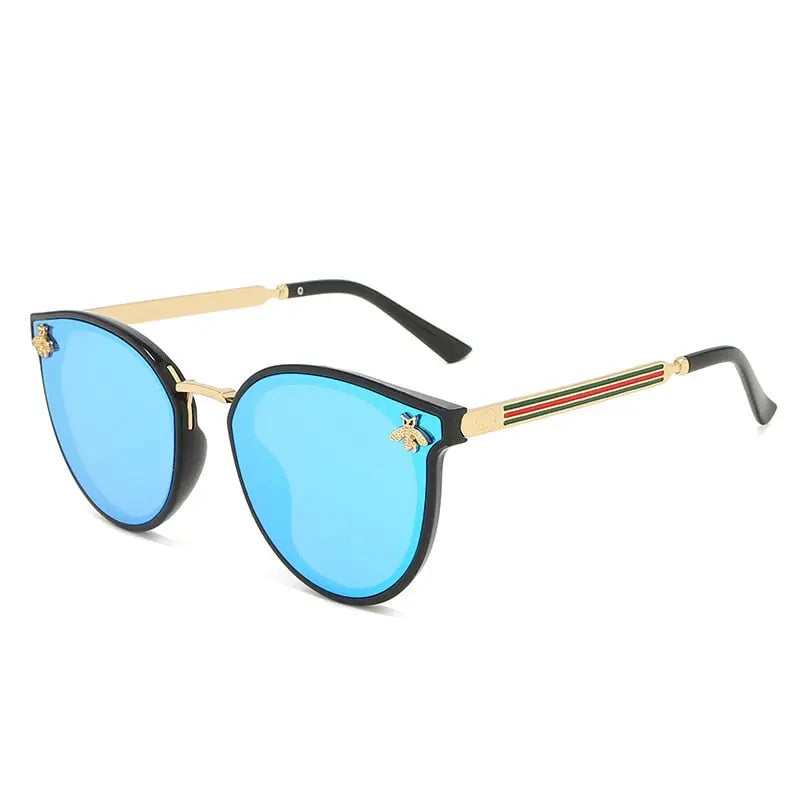 2023 new sunglasses bee red green Fashion UV sunglasses vintage glasses retro sunglasses sunglasses round sunglasses - GLR SHOPPING