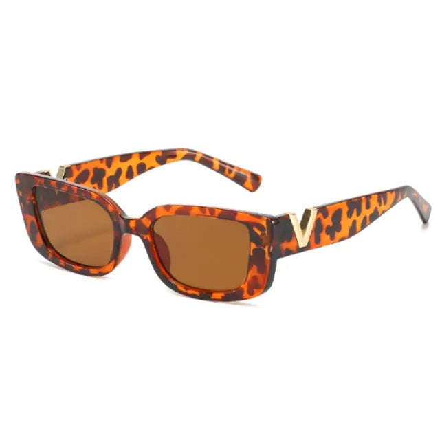 Rectangle Retro Sunglasses - GLR SHOPPING