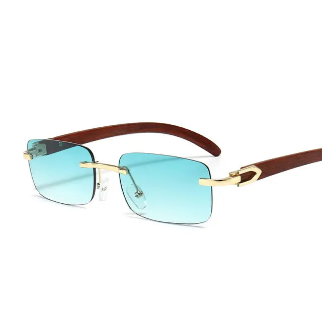 Rimless Steampunk Frameless Sunglasses - GLR SHOPPING