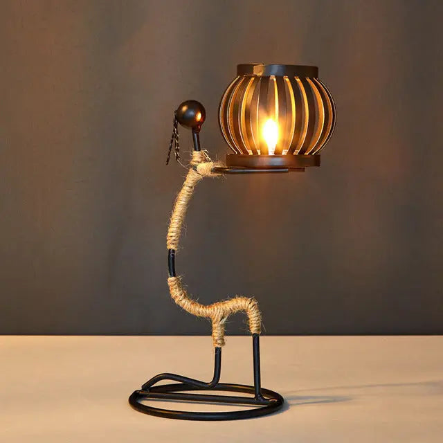 Lantern Shape Candlestick - GLR SHOPPING