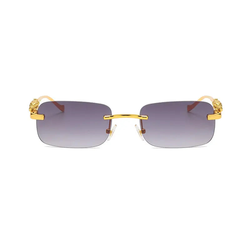 Vintage Rimless Square Sunglasses - GLR SHOPPING