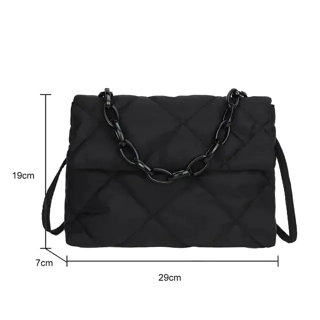 Fashion Large Tote Padded Handbags - GLR SHOPPING